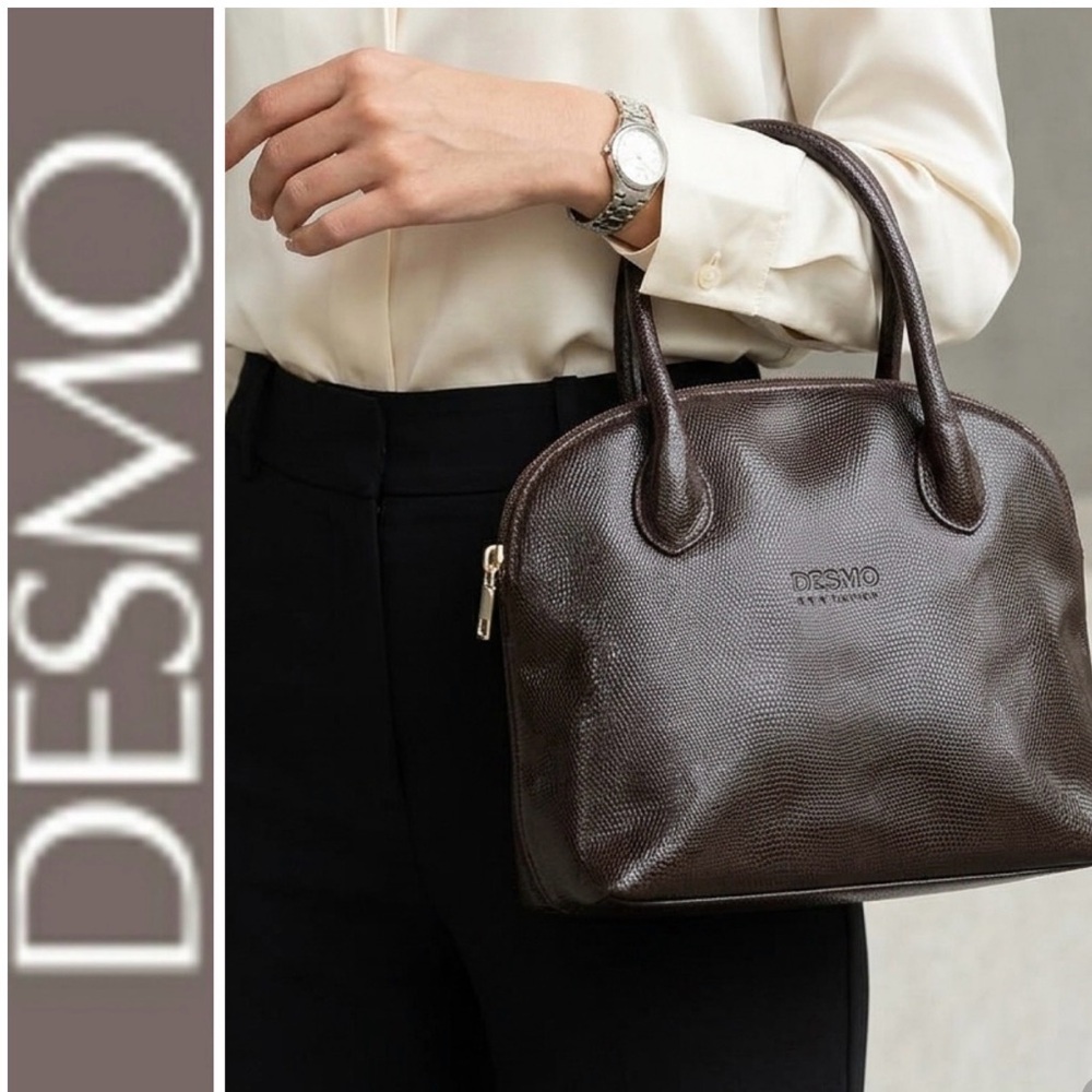 Desmo Italy Leather Handbag - Picture 2 of 10